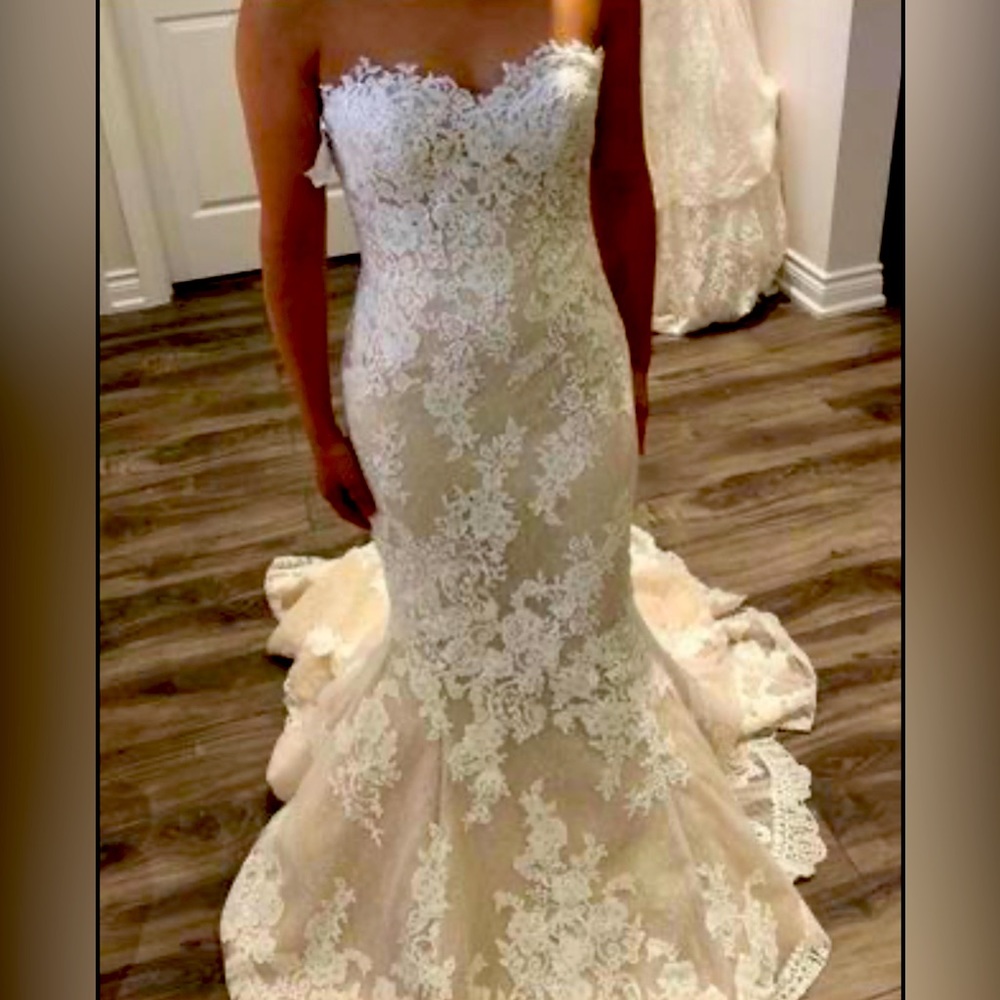 Pronovias Princia Wedding Dresss + free veil